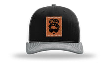 Load image into Gallery viewer, Hair Bun Leather Patch Richardson 112 Hat
