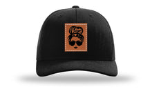 Load image into Gallery viewer, Hair Bun Leather Patch Richardson 112 Hat
