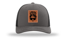 Load image into Gallery viewer, Hair Bun Leather Patch Richardson 112 Hat
