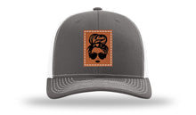 Load image into Gallery viewer, Hair Bun Leather Patch Richardson 112 Hat
