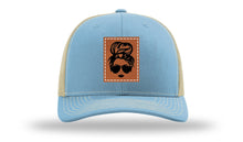 Load image into Gallery viewer, Hair Bun Leather Patch Richardson 112 Hat
