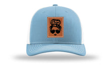 Load image into Gallery viewer, Hair Bun Leather Patch Richardson 112 Hat
