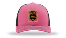 Load image into Gallery viewer, Hair Bun Leather Patch Richardson 112 Hat

