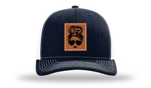 Load image into Gallery viewer, Hair Bun Leather Patch Richardson 112 Hat
