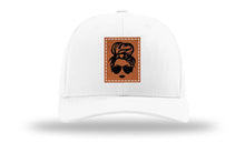 Load image into Gallery viewer, Hair Bun Leather Patch Richardson 112 Hat
