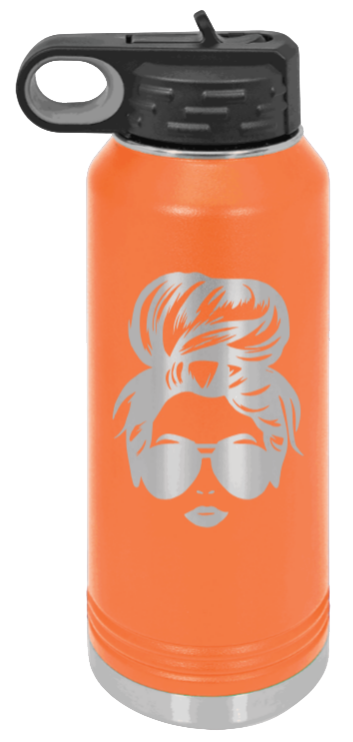 Hairbun - 32oz Mug Laser Engraved- Orange