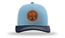 Load image into Gallery viewer, On A Dark Desert Highway Leather Patch Richardson 112 Hat
