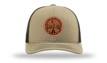 Load image into Gallery viewer, On A Dark Desert Highway Leather Patch Richardson 112 Hat
