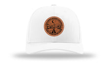 Load image into Gallery viewer, On A Dark Desert Highway Leather Patch Richardson 112 Hat
