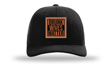 Load image into Gallery viewer, Drunk Wives Matter Leather Patch Richardson 112 Hat
