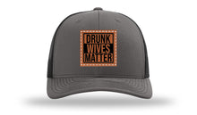 Load image into Gallery viewer, Drunk Wives Matter Leather Patch Richardson 112 Hat
