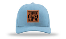 Load image into Gallery viewer, Drunk Wives Matter Leather Patch Richardson 112 Hat
