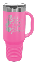 Load image into Gallery viewer, Well Behaved Women 40oz Handle Mug Laser Engraved
