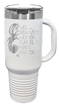 Load image into Gallery viewer, Well Behaved Women 40oz Handle Mug Laser Engraved
