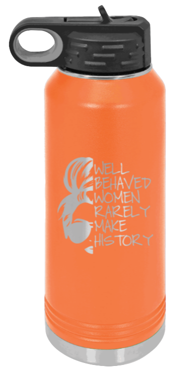 Well Behaved Women - 32oz Mug Laser Engraved- Orange