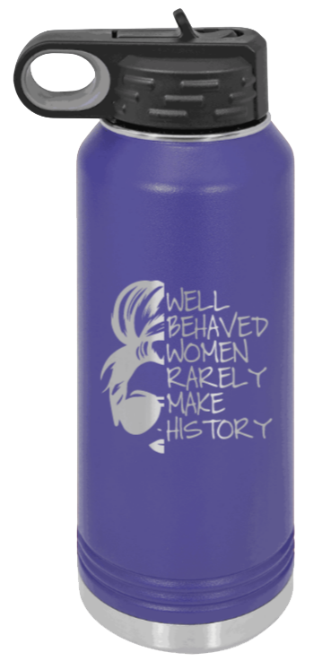 Well Behaved Women - 32oz Mug Laser Engraved- Purple
