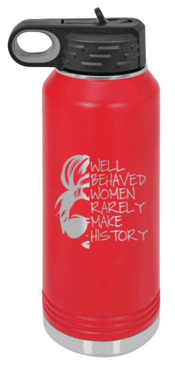 Well Behaved Women - 32oz Mug Laser Engraved- Red