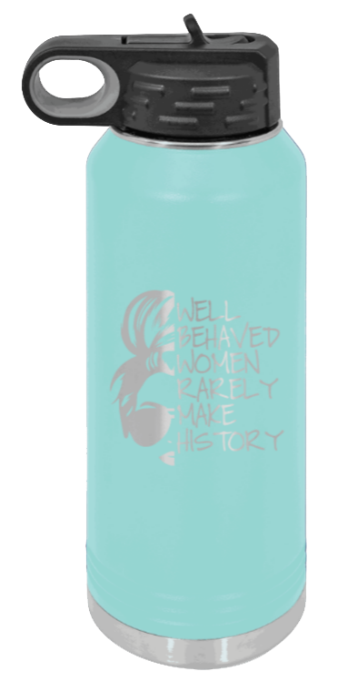 Well Behaved Women - 32oz Mug Laser Engraved- Teal