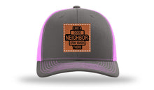 Load image into Gallery viewer, Like A Good Neighbor Leather Patch Richardson 112 Hat
