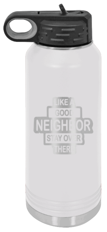Like A Good Neighbor - 32oz Mug Laser Engraved- White