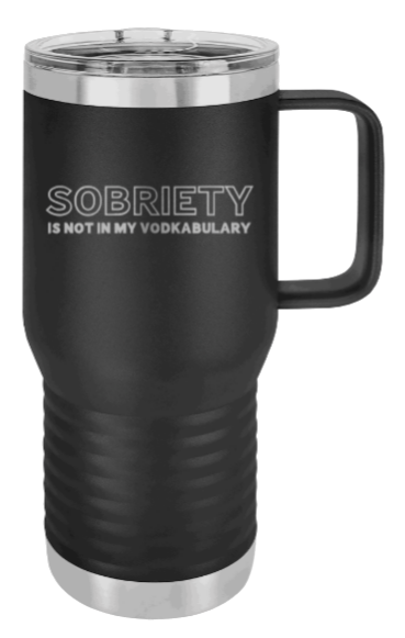 Sobriety Laser Engraved Mug (Etched)