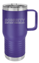 Load image into Gallery viewer, Sobriety Laser Engraved Mug (Etched)
