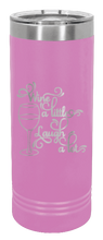 Load image into Gallery viewer, Wine A Little Laugh A Lot Laser Engraved Skinny Tumbler (Etched)
