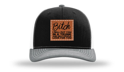 Put You In A Trunk Leather Patch Richardson 112 Hat