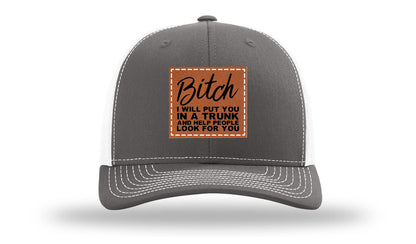 Put You In A Trunk Leather Patch Richardson 112 Hat