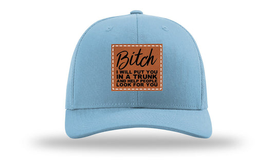 Put You In A Trunk Leather Patch Richardson 112 Hat
