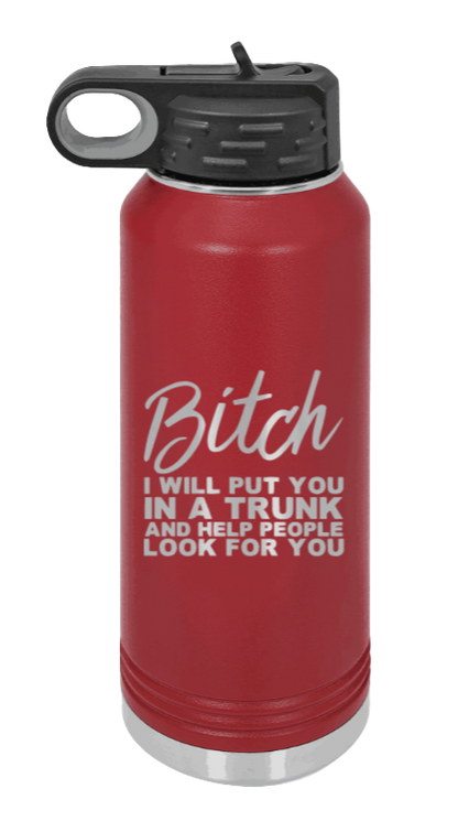 Put You In A Truck - 32oz Mug Laser Engraved- Maroon
