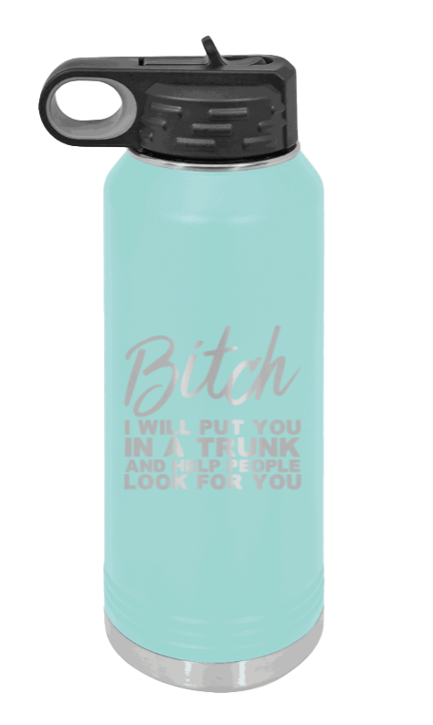 Put You In A Truck - 32oz Mug Laser Engraved- Teal