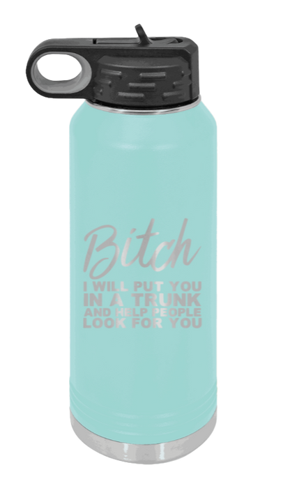 Put You In A Truck - 32oz Mug Laser Engraved- Teal