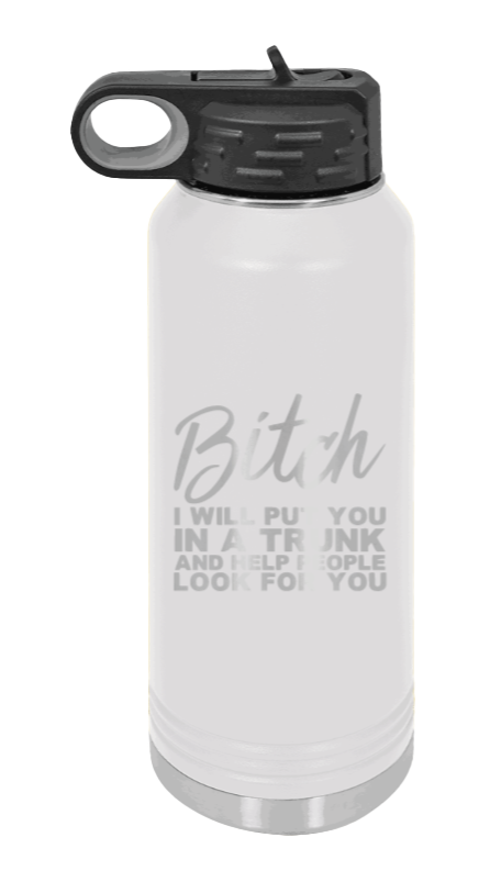 Put You In A Truck - 32oz Mug Laser Engraved- White