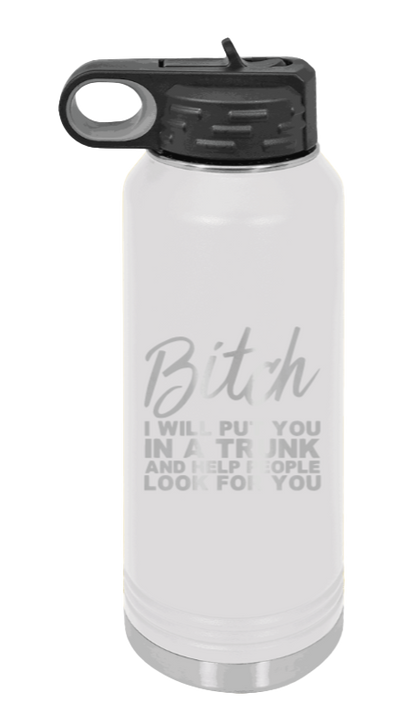 Put You In A Truck - 32oz Mug Laser Engraved- White