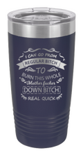 Load image into Gallery viewer, Regular Bitch Laser Engraved Tumbler (Etched)
