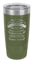 Load image into Gallery viewer, Regular Bitch Laser Engraved Tumbler (Etched)
