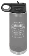 Load image into Gallery viewer, Regular Bitch Laser Engraved Water Bottle (Etched)
