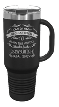 Load image into Gallery viewer, Regular Bitch 40oz Handle Mug Laser Engraved
