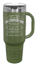 Load image into Gallery viewer, Regular Bitch 40oz Handle Mug Laser Engraved
