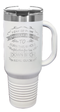 Load image into Gallery viewer, Regular Bitch 40oz Handle Mug Laser Engraved
