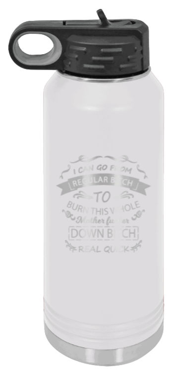 Regular Bitch - 32oz Mug Laser Engraved- White