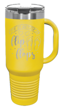 Load image into Gallery viewer, Life Is Better In Flip Flops  40oz Handle Mug Laser Engraved
