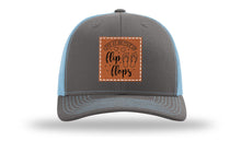 Load image into Gallery viewer, Life Is Better In Flip Flops Leather Patch Richardson 112 Hat

