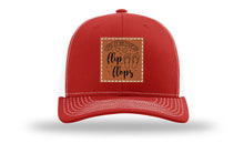 Load image into Gallery viewer, Life Is Better In Flip Flops Leather Patch Richardson 112 Hat
