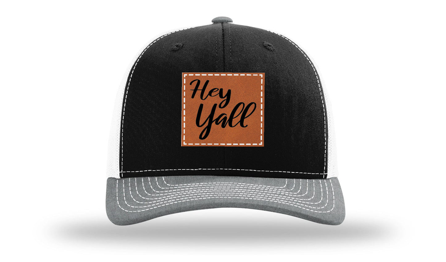 Hey Y'all Leather Patch Richardson 112 Hat