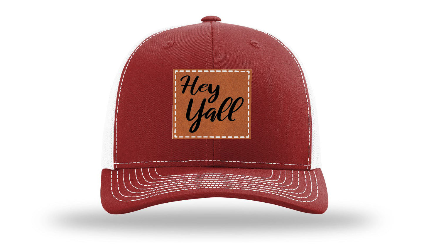 Hey Y'all Leather Patch Richardson 112 Hat