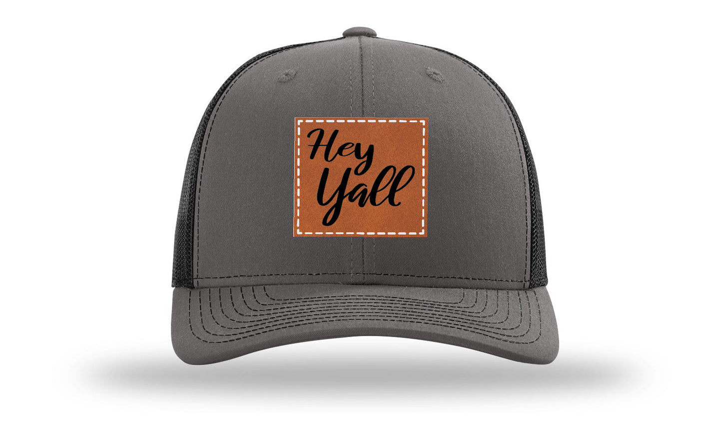 Hey Y'all Leather Patch Richardson 112 Hat