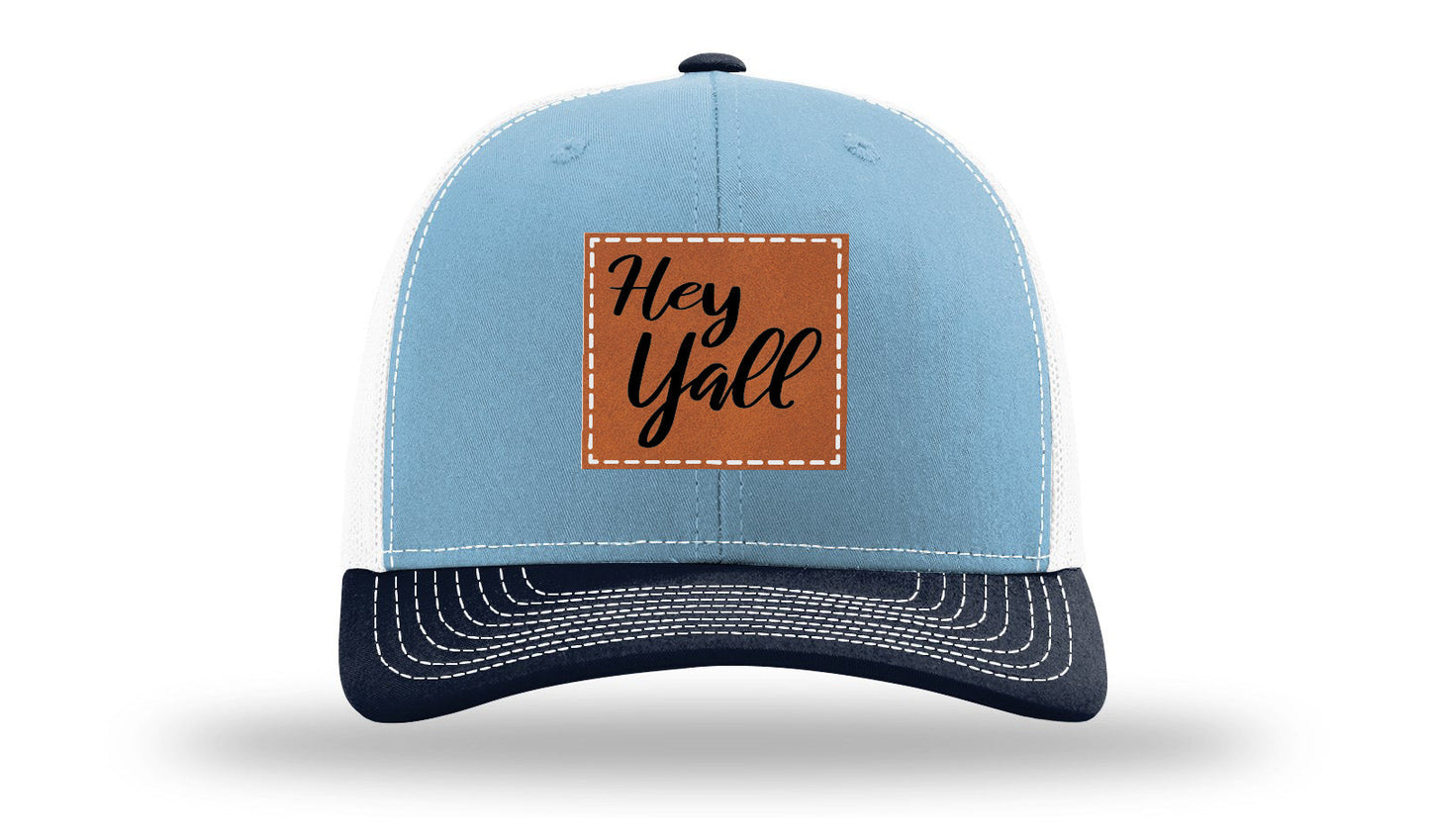 Hey Y'all Leather Patch Richardson 112 Hat
