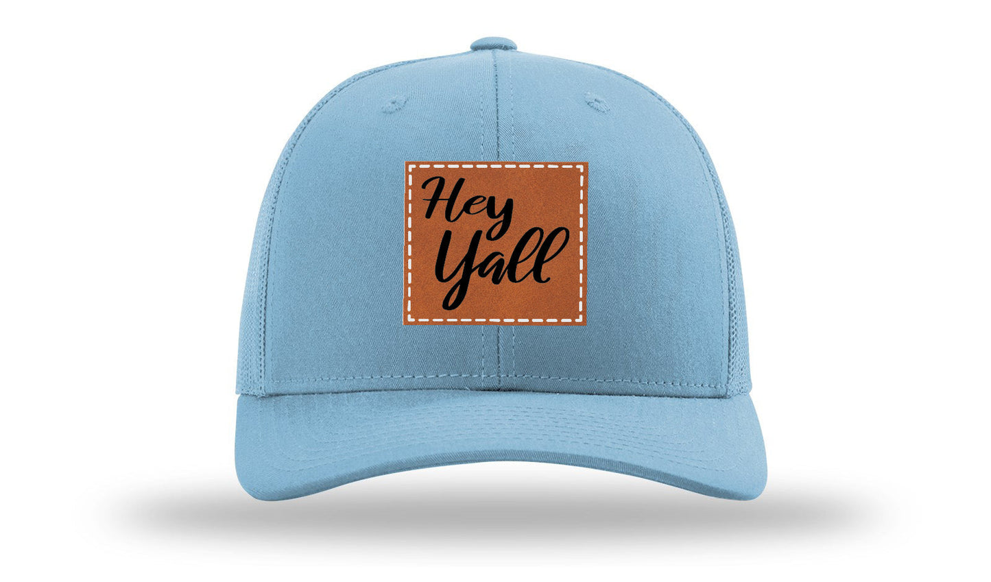 Hey Y'all Leather Patch Richardson 112 Hat